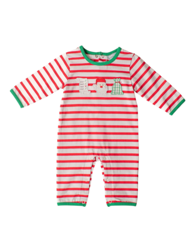 Boys Making His List Romper by Three Sisters