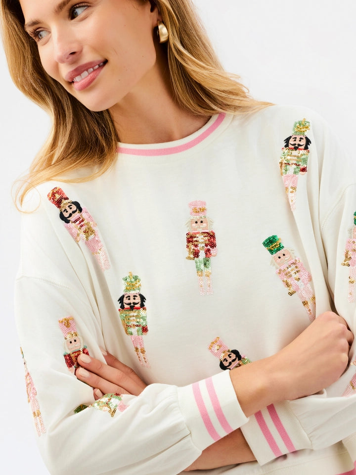 Ladies Millie Sweatshirt - Nutcrackers