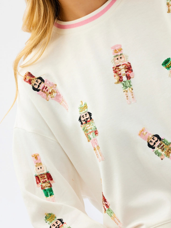 Ladies Millie Sweatshirt - Nutcrackers