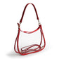 Sara Clear Purse with Skinny Scarf - Texas Tech