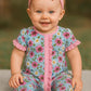 Girls Bluebell Meadow Bamboo Romper by Little Bugz