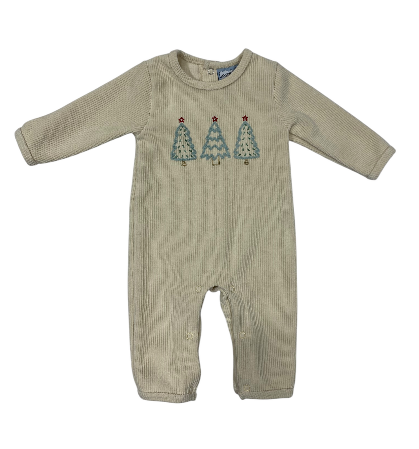 Boys O' Christmas Tree Romper by Three Sisters