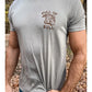 Men's Full of Bull T-Shirt-Stone Grey