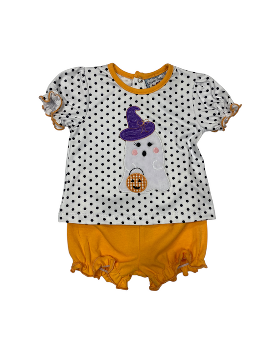Girls Ghost Bloomer Set by Three Sisters