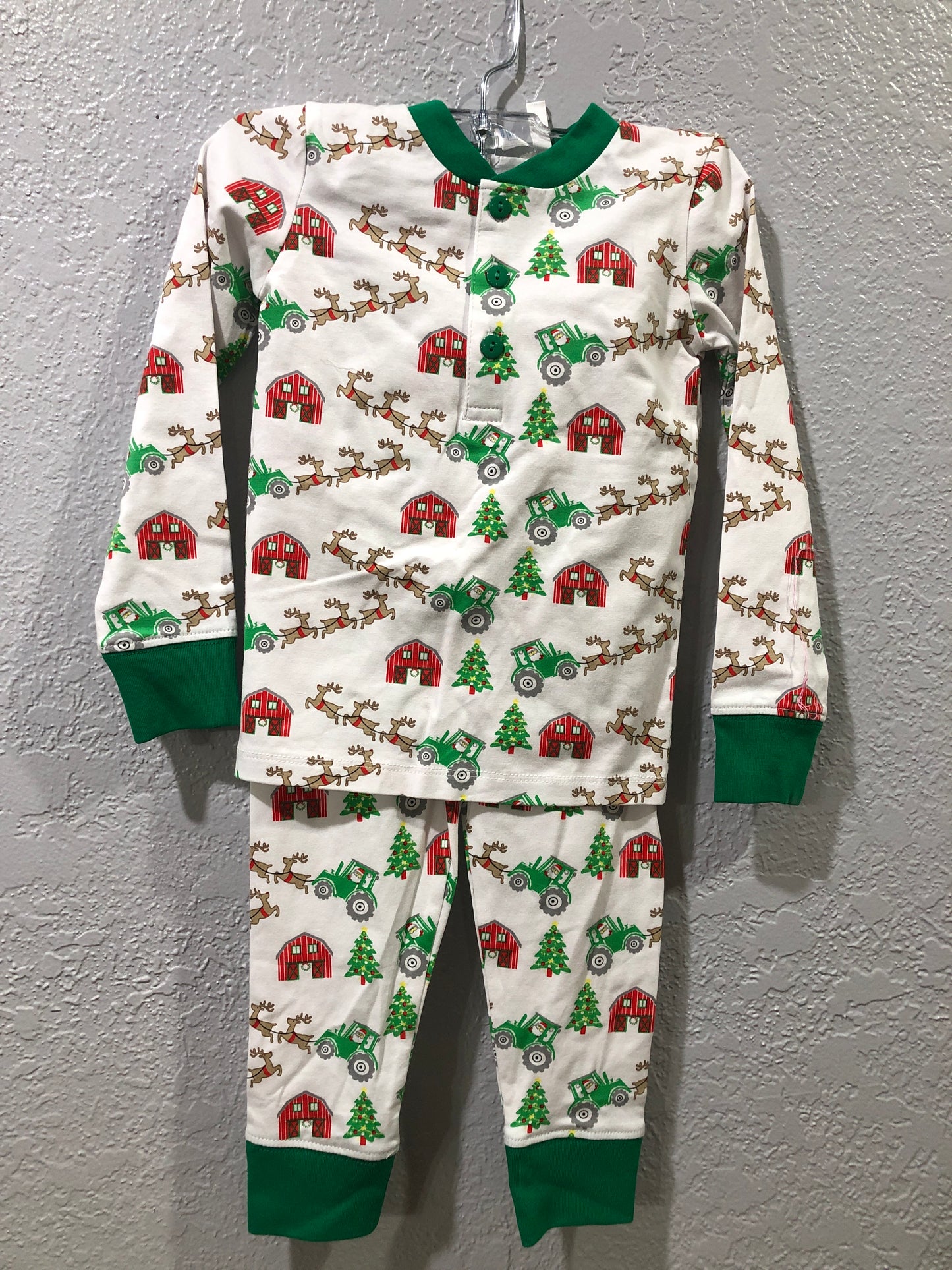 Boys Christmas at the Farm Pajamas by Ishtex
