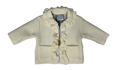 Girls Cream Reese Jacket by Three Sisters