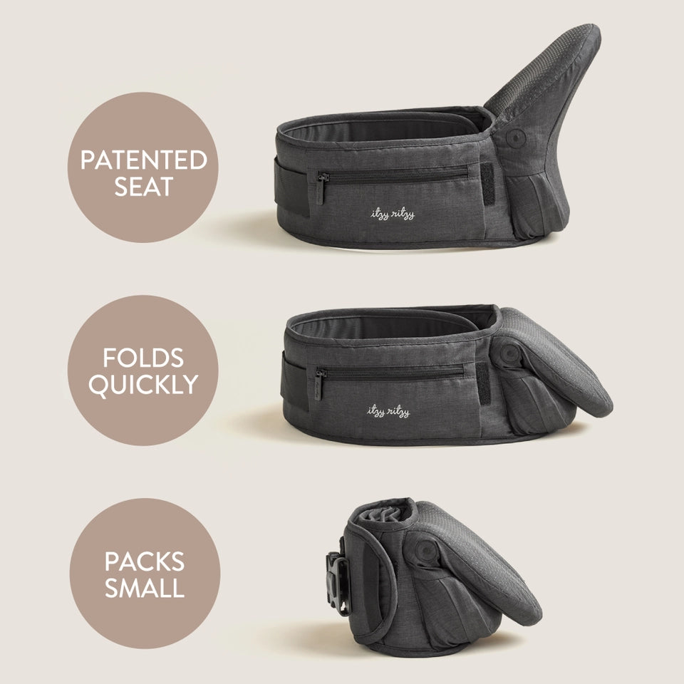 Itzy Hold & Fold Hip Seat Carrier by Itzy Ritzy