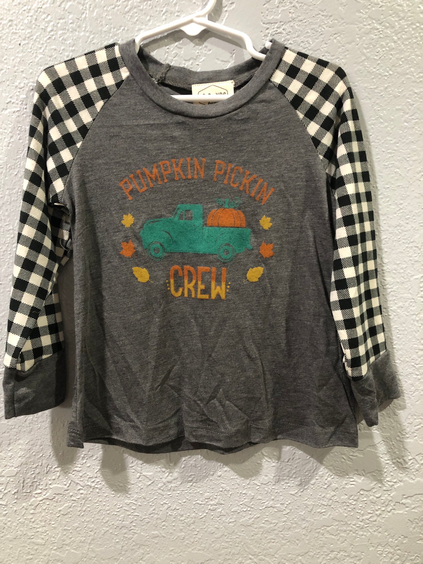 Girls Pumpkin Pickin Crew T-Shirt