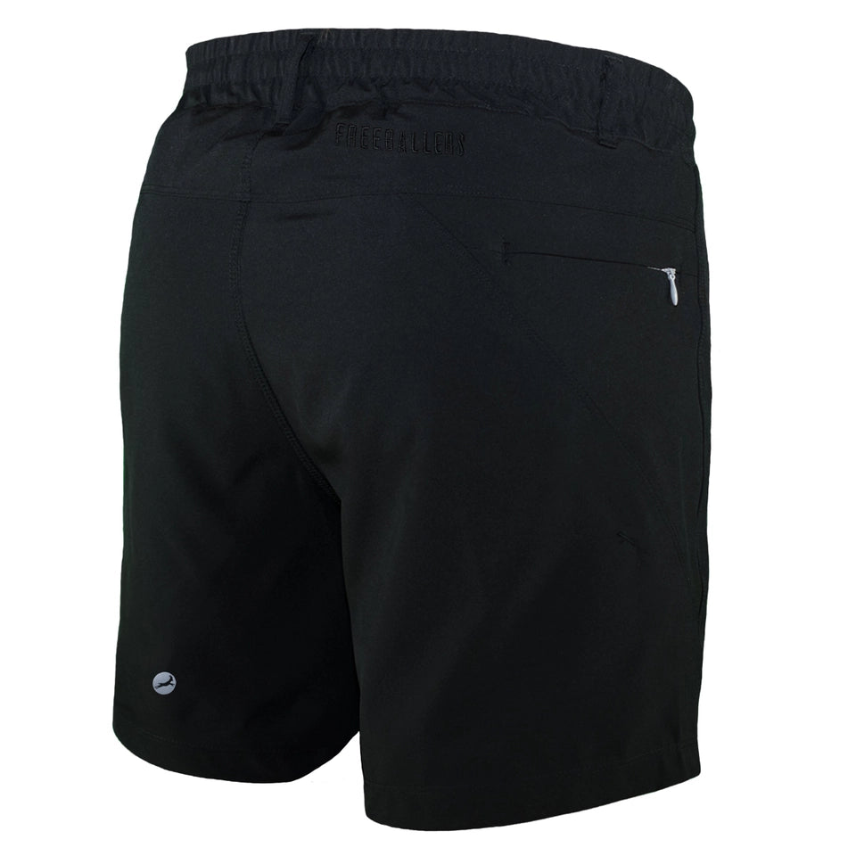 Men's Freeballer Shorts by Meripex-Black