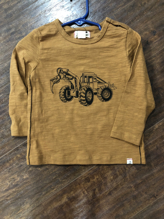 Boys Tan Construction T-Shirt by Me & Henry