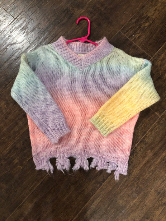 Girls Multi-Color Sweater by Grace & Emma