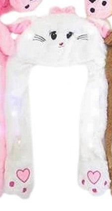 Animal Pals LED Light-Up Ear Moving Hat