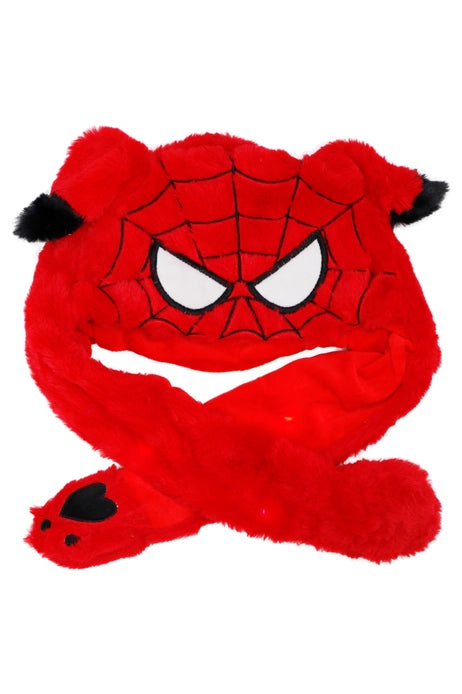 Spider Led Interactive Ear Moving Faux Fur Hat