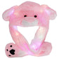 Farm Animal Pals LED Light-Up Ear Moving Hat