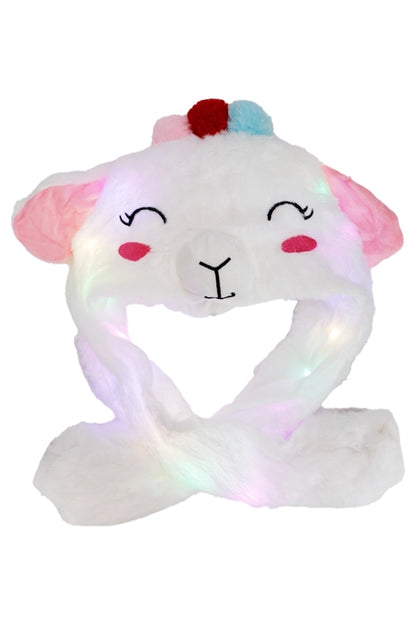 Farm Animal Pals LED Light-Up Ear Moving Hat