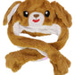 Animal Pals Led Light-Up Ear Moving Faux Fur Hat