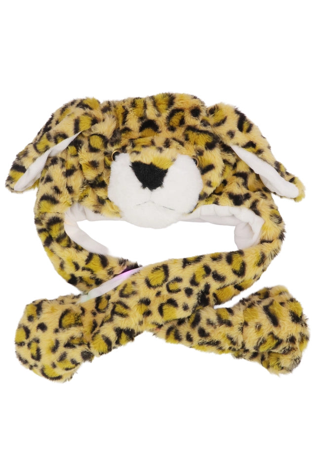 Animal Pals Led Light-Up Ear Moving Faux Fur Hat