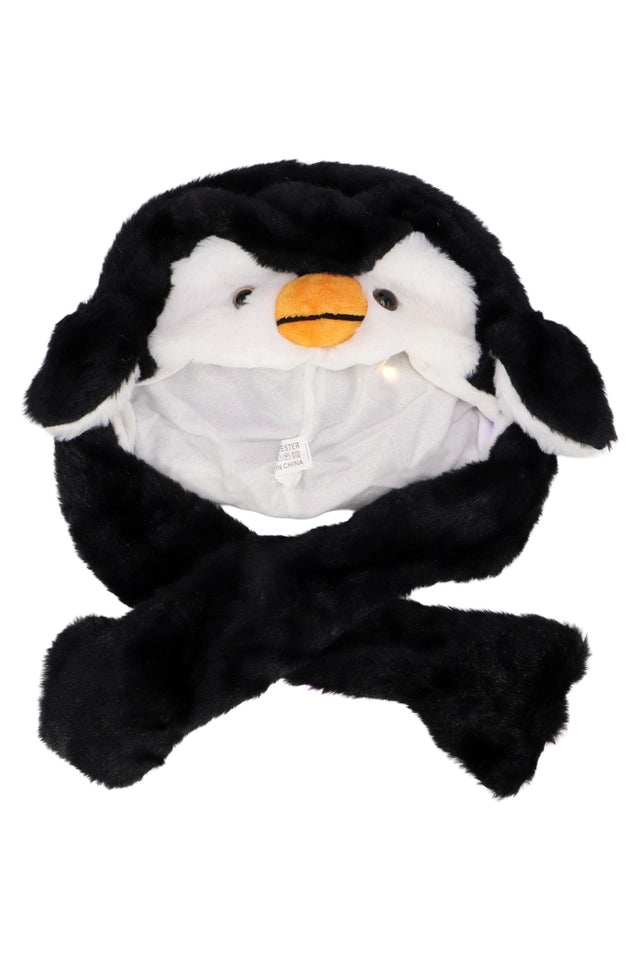 Animal Pals Led Light-Up Ear Moving Faux Fur Hat