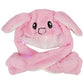 Animal Pals Led Light-Up Ear Moving Faux Fur Hat
