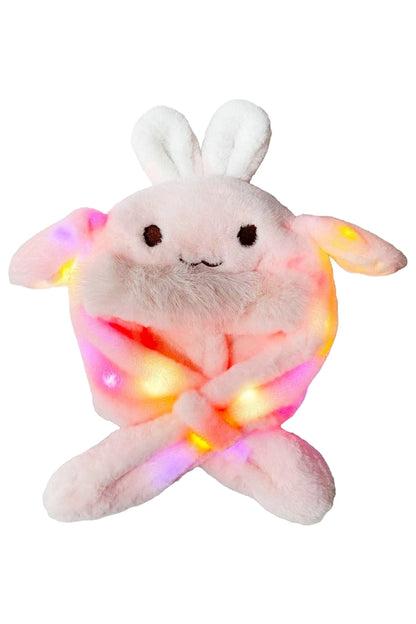 Animal Friends Led Light-Up Ear Moving Faux Fur Hat