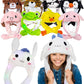 Animal Pals Led Light-Up Ear Moving Fluffy Fur Hat