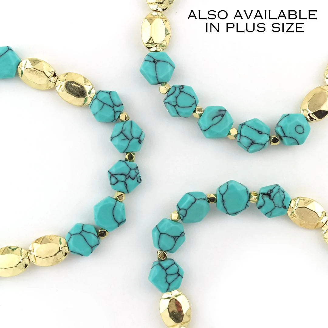 Abbie Starter Stack by Erimish-Turquoise
