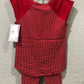 Girls Texas Tech Red Pin Dot Legging Set by Two Feet Ahead