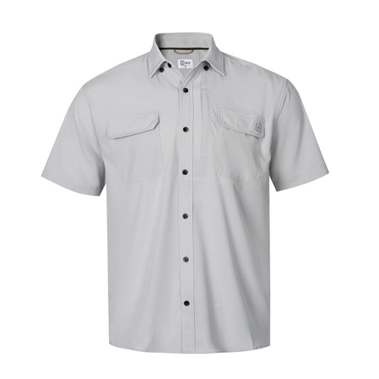 Men's Short Sleeve Scout Shirt-Slate Grey