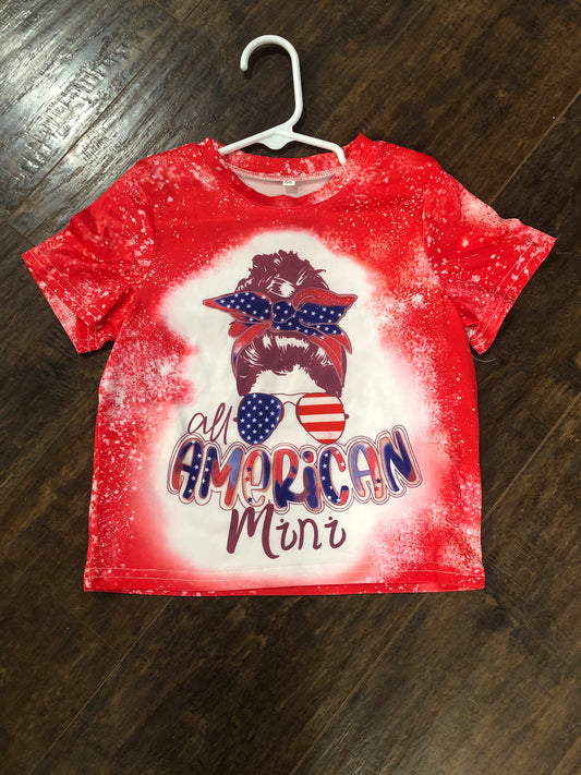 Girls All American Mini T-Shirt