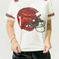 Ladies Belle Cher Red and Black Helmet Tee
