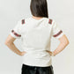 Ladies Belle Cher Red and Black Helmet Tee