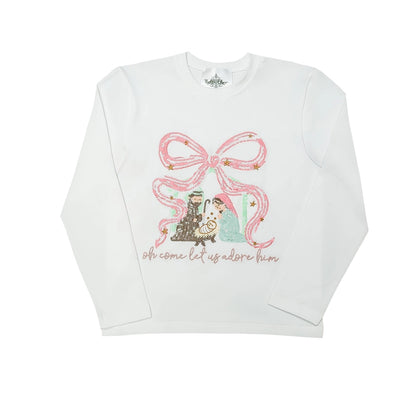 Ladies Adore Him Long Sleeve Shirt by Belle Cher