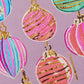 Ladies Christmas Ornaments Sweatshirt by Belle Cher