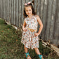 Girls Desert Dasher Belted Dress by Shea Baby