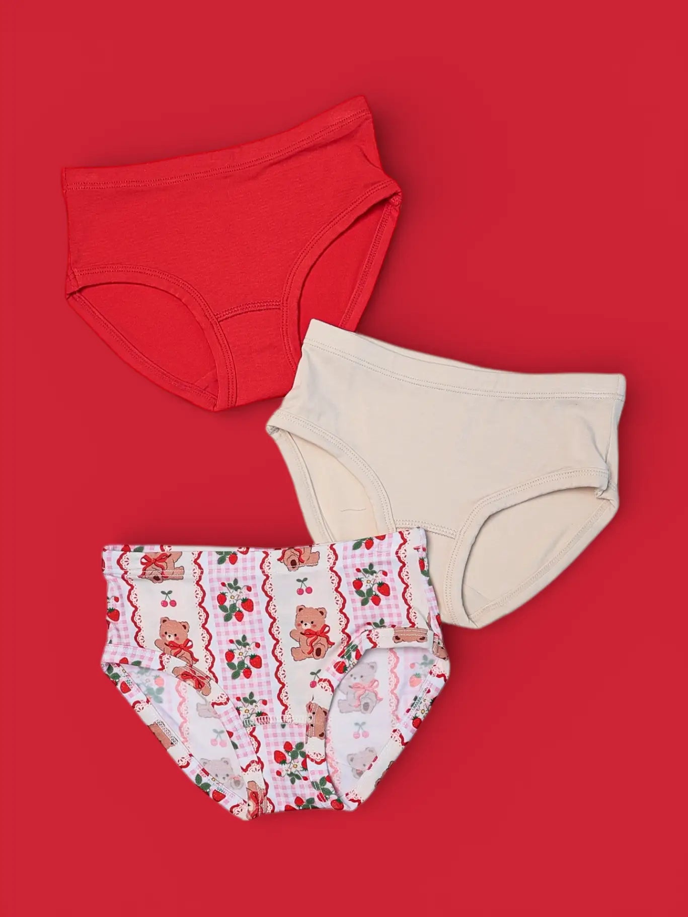 Girls Berry Bear Bliss Dream Brief Set by Dream Big Little Co. (Copy)