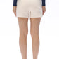 Ladies BAYEAS Elowen High Rish Shorts - Off White
