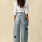 Ladies BAYEAS Rosalind High Rise Barrel Pants-Heart