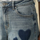 Ladies BAYEAS Rosalind High Rise Barrel Pants-Heart