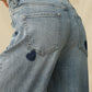 Ladies BAYEAS Rosalind High Rise Barrel Pants-Heart