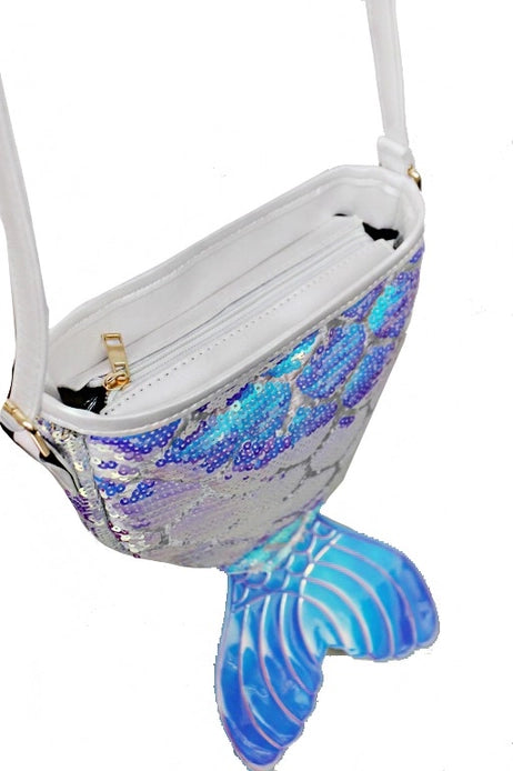 Mermaid Tail Sequin Crossbody Bag