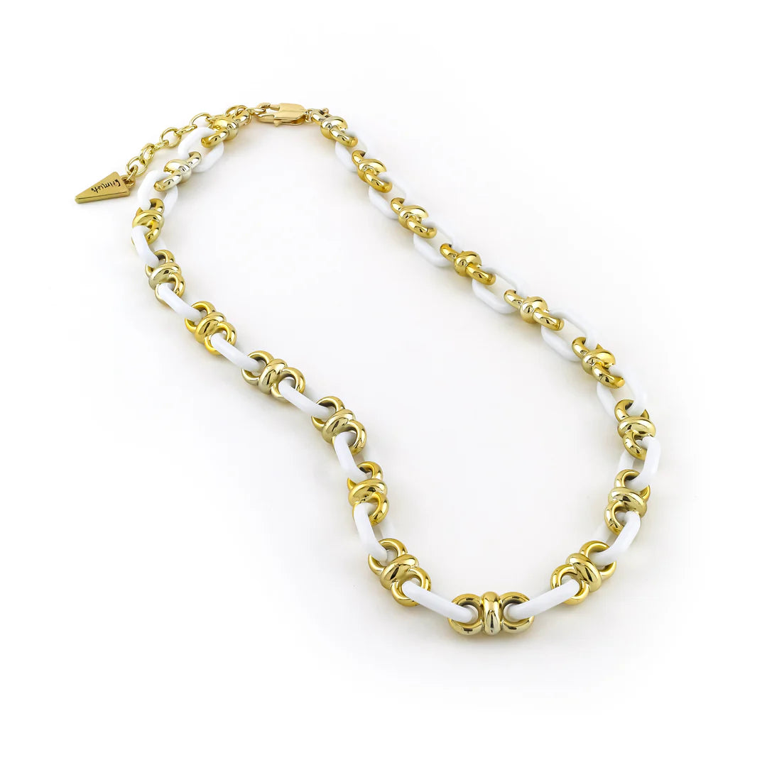 Bodacious White Necklace by Erimish