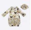 Baby Girls Clover Cottage Chicken Chic Gown