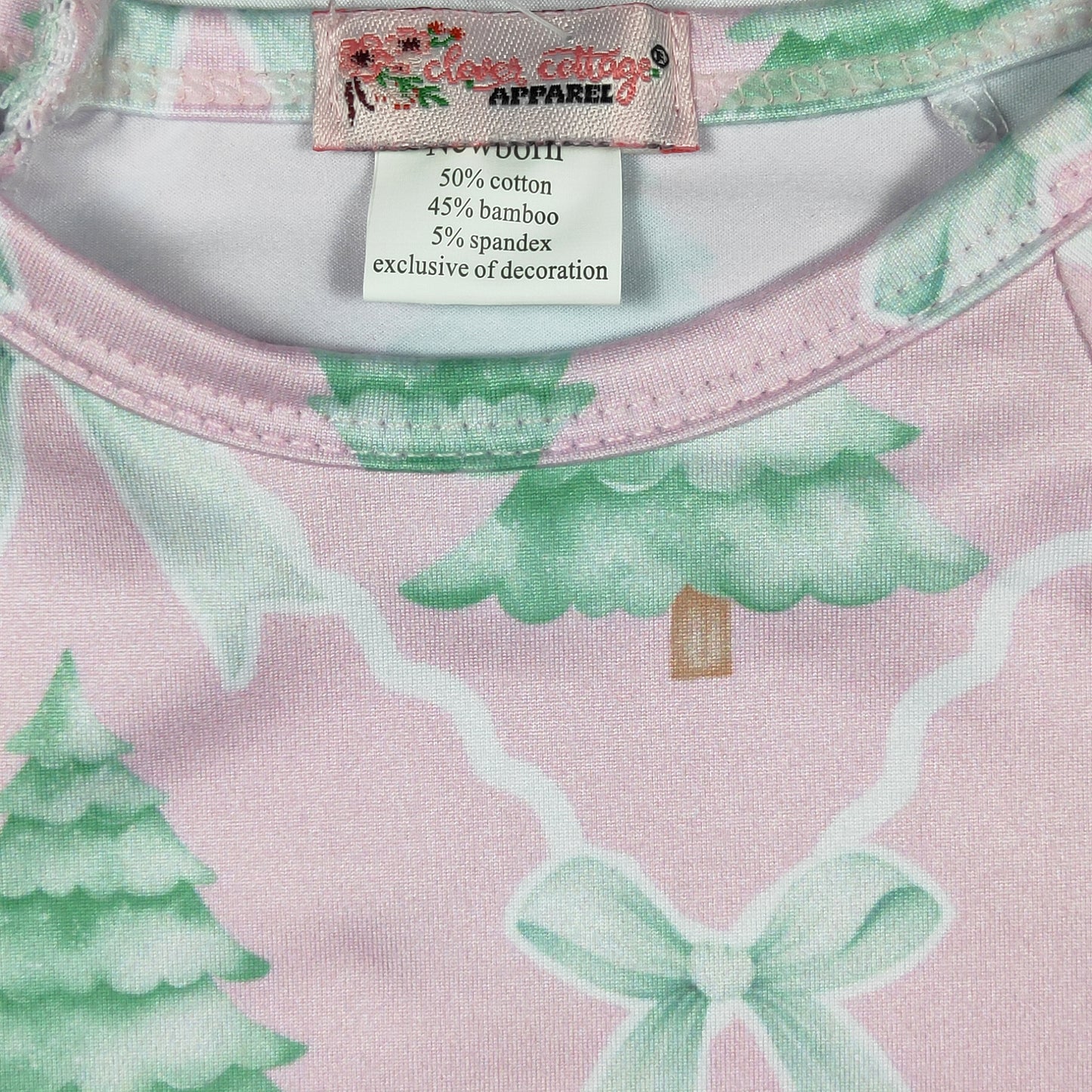 Baby Girls Clover Cottage Coquette Tree Baby Gown