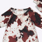 Baby Girls Clover Cottage Cowhide Baby Gown