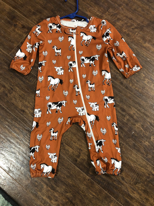 Boys All Over Farm Romper or Playset by Cowboy Hardware