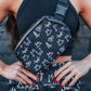 Ladies Black Brand Crossbody Bag