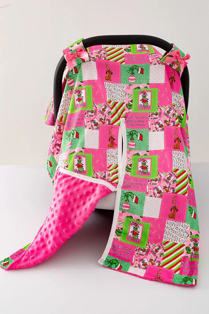 Grinch Car Seat Cover