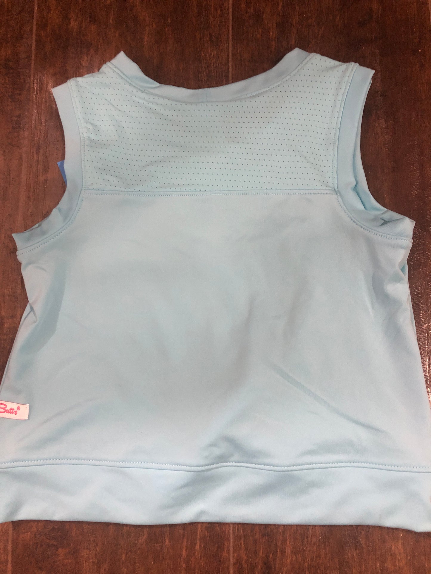 Girls Tropical Breeze Active Top with Mesh by RuffleButts