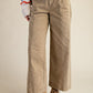Ladies Easel Washed Stretch Woven Pants - Golden Kiwi