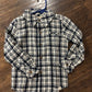 Boys Navy/White Plaid Onesie or Shirt by Me & Henry